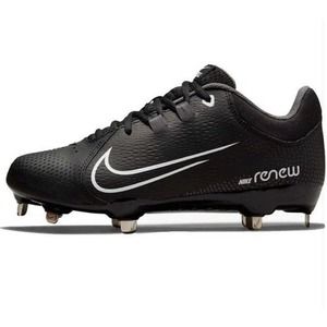 Size 12 Women's Nike Softball Hyper Diamond 4 Pro Metal‎ Cleats Black CZ5920-005